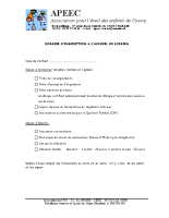 Dossier d’inscription APEEC 2023-2024